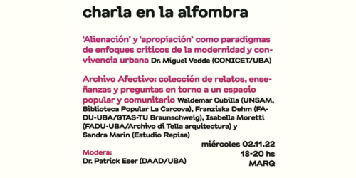 ‘Alienación’ y ‘apropiación’ como paradigmas de enfoques críticos de la modernidad y convivencia urbana